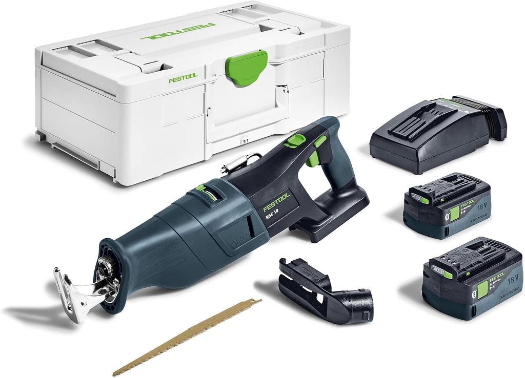Festool RSC 18 5.0 EB-Plus Cordless Reciprocating Saw