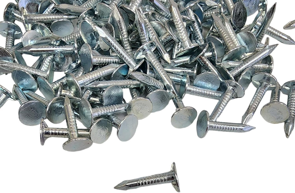 3/4-Inch Professional Galvanized Roofing Nails Professional Grade - .75 Inch Used to fasten roofing felt, asphalt singles & insulation board (17450)