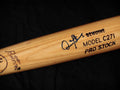 DENNIS MARTINEZ AUTOGRAPHED BAT (BALTIMORE ORIOLES) - Spring Training Used Bat! - Autographed MLB Bats