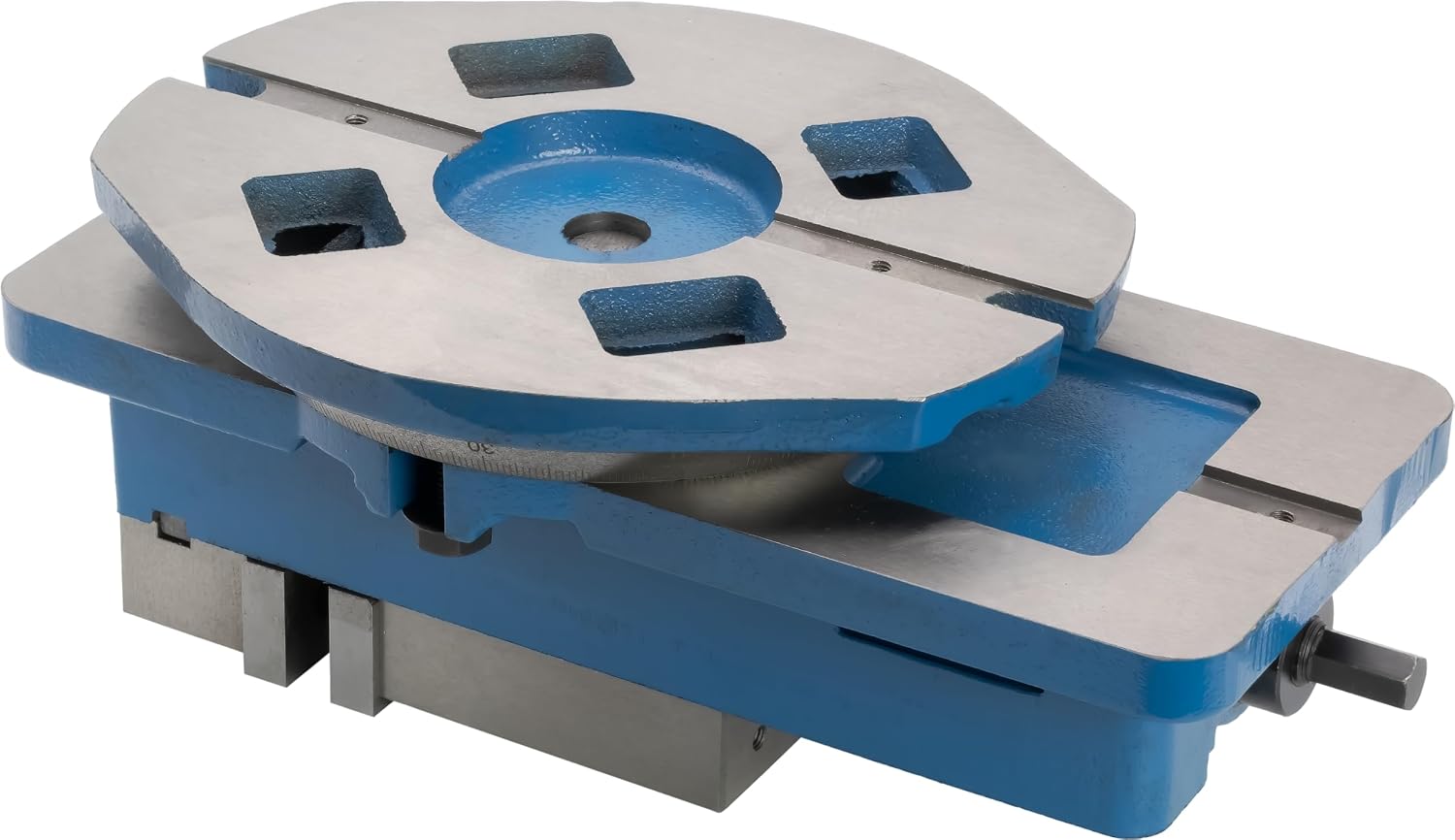 CME CNC Milling Vise with Swivel Base, Angle Lock Design, 4' Jaw Width, 4' Maximum Opening