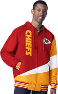 G-III Sports Men's NFL Dual Threat Reversable Full-Zip Hooded Jacket