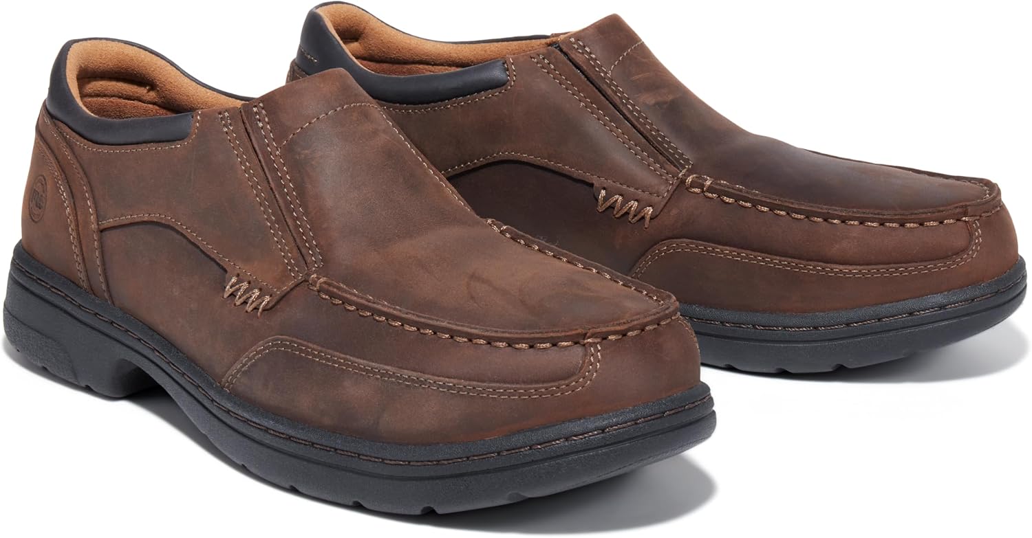Timberland PRO Men's Branston Moc Toe Slip-On Work Shoe
