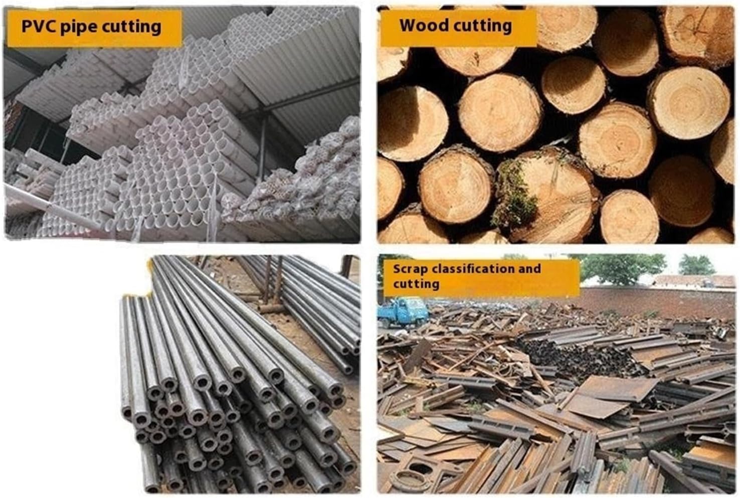 Reciprocating Saw, Cordless Reciprocating Saw for Wood Metal Pipe Tree Cutting Electric Power Tool for Home DIY Projects