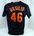 Baltimore Orioles Manny Basilio #46 Game Used Jersey E Spring Training 3 - Game Used MLB Jerseys