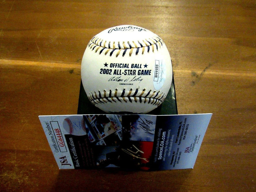 Luis Aparicio Sox Orioles Hof Signed Auto 2002 All-star Oml Baseball Jsa - Autographed Baseballs