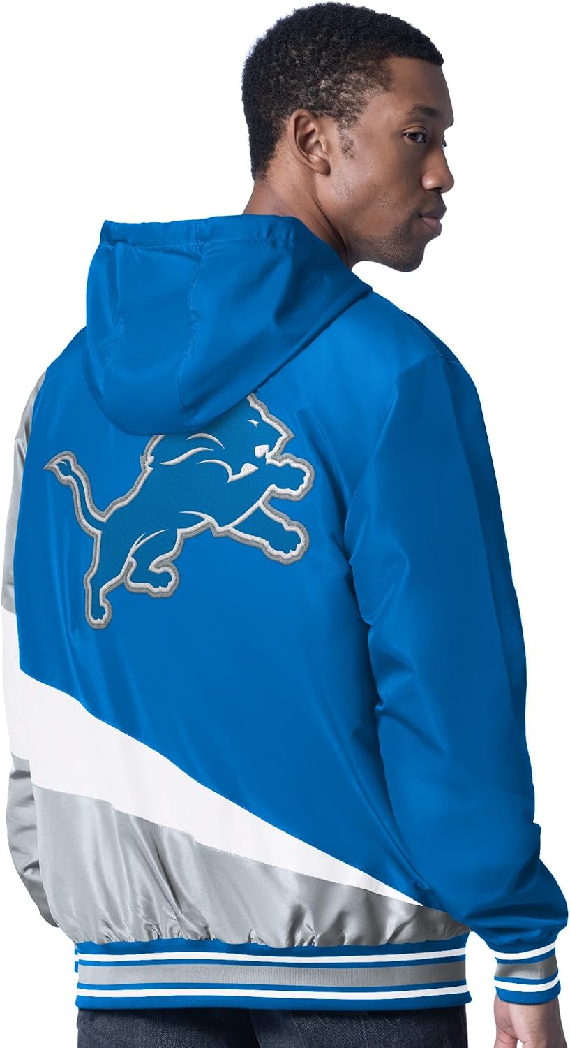G-III Sports Men's NFL Dual Threat Reversable Full-Zip Hooded Jacket