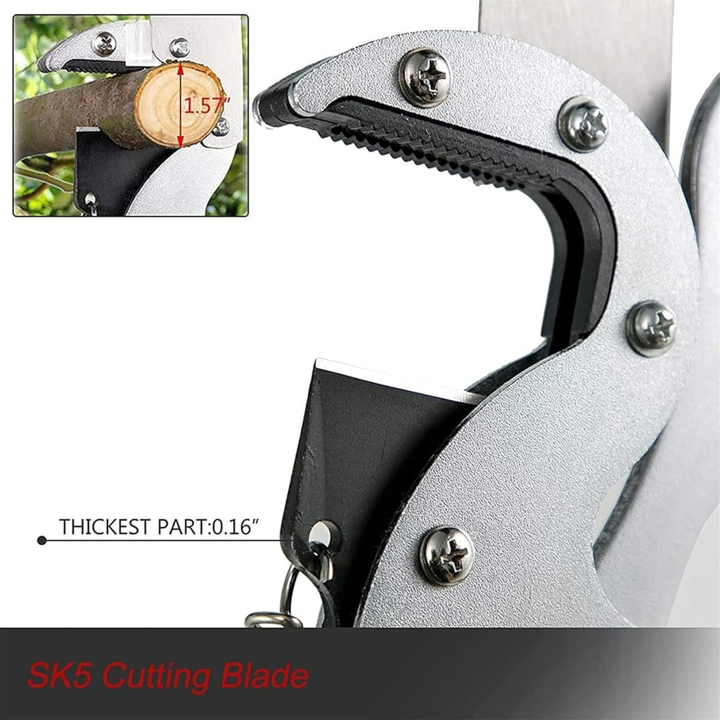 Cutting Branches,Telescopic Long Reach Pole Pruning Saw Tree Loppers for Cutting Trimming High Branches Leaves Shrubs Gardening | Professional Precise Cutting | Garden Hand Tool(5.4M (18FT))