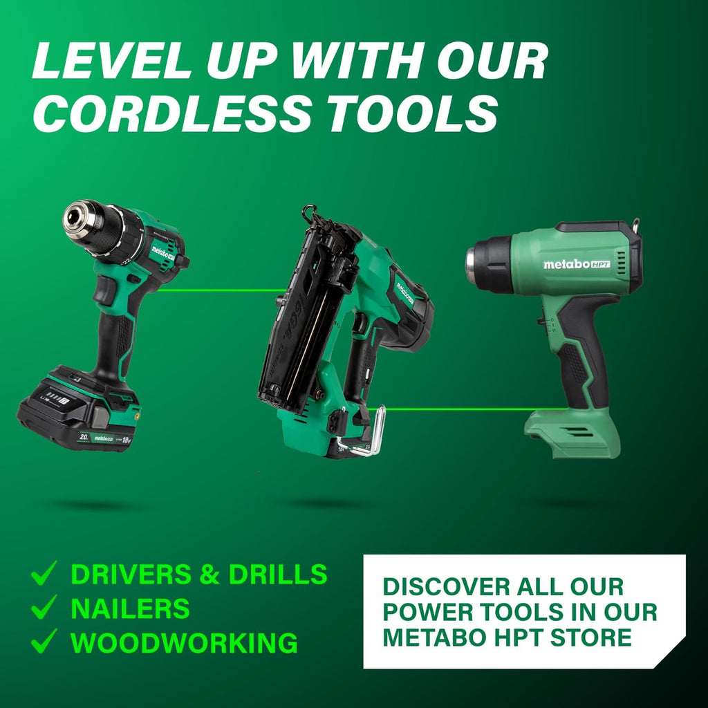 Metabo HPT Air Compressor, THE TANK, 8-Gallon Trolley Air Compressor, 225 PSI, Versatile for Use with Framing, Siding, Finish, or Roofing Nailers, Easy Mobility with Rubber Tires, EC1315S