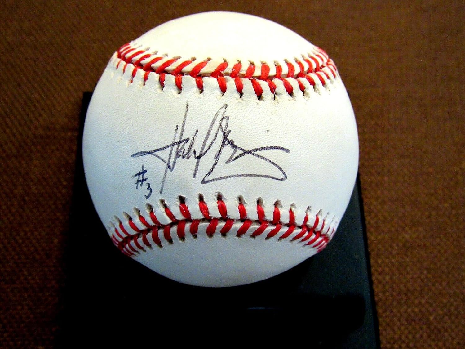 Harold Baines # 3 Sox Orioles A's Hof Signed Auto Vintage Oal Baseball Jsa - Autographed Baseballs