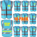 Custom Safety Vest Class 2 High Visibility Reflective Vest
