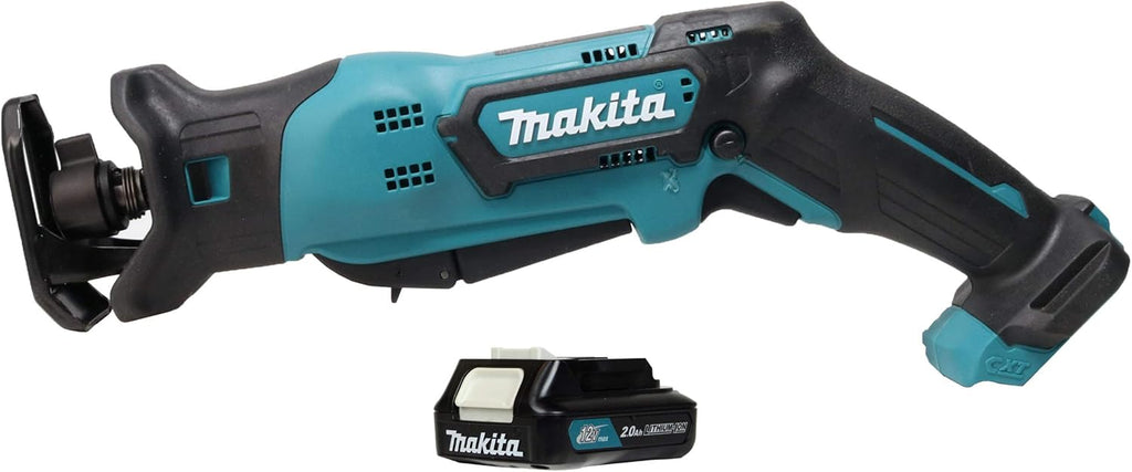 Makita RJ03Z 12V Max CXT Compact Reciprocating Saw (Slightly Used) & Makita BL1021B 12V 2.0 Ah Battery Pack