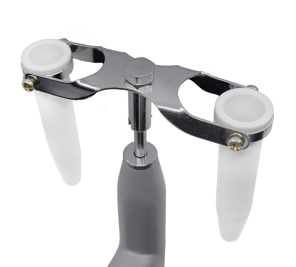 EISCO Hand Crank Centrifuge - Holds 2 Buckets for Tubes of up to 15ml - Table Clamp