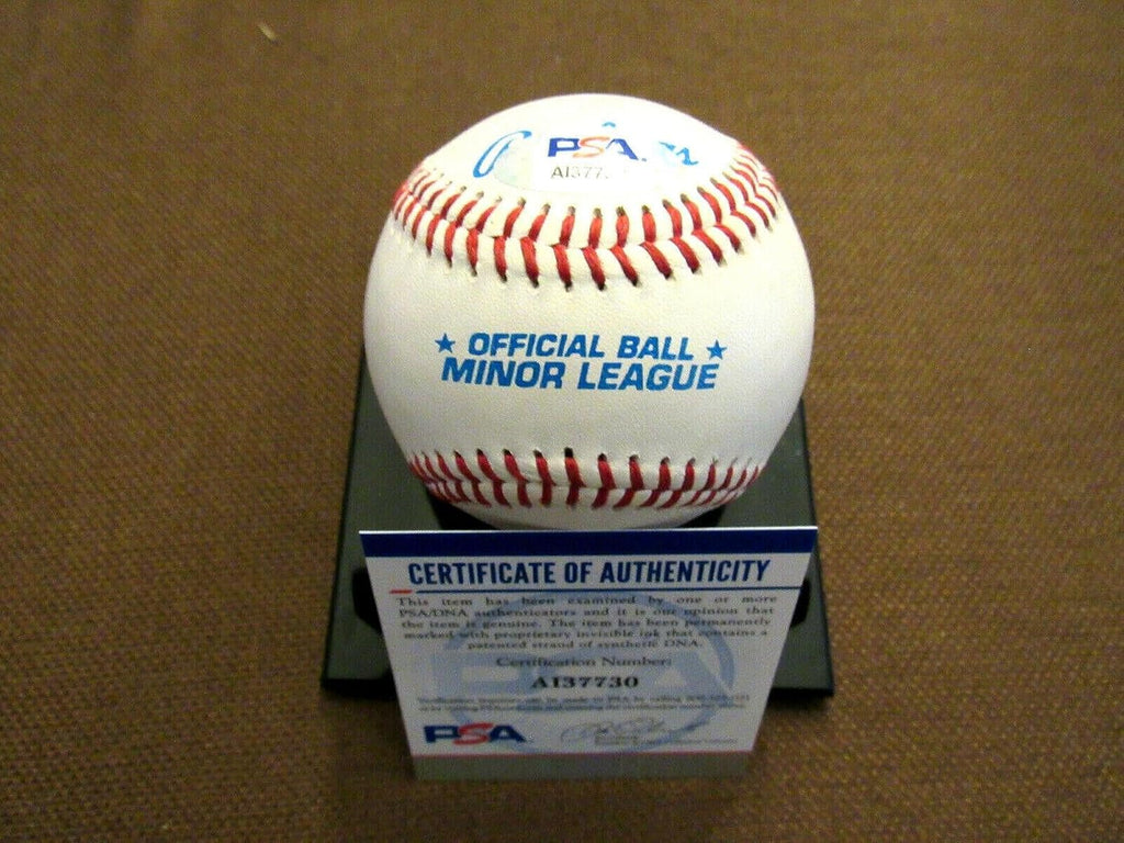 Luis Aparicio Chicago Sox Orioles Hof Signed Auto Oml Baseball Psa/dna - Autographed Baseballs