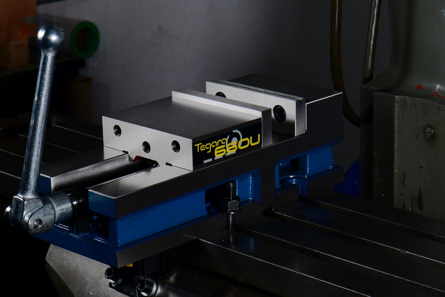 Tegara CNC Milling Machine Vise, 6' Jaw Width 660U, 0.0004' Clamping 202-0995 R[