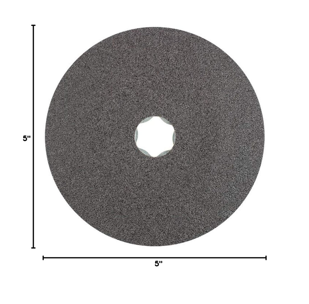 PFERD 40029 COMBICLICK Fiber Disc, 5' Dia. Silicon Carbide C, 60 Grit (25pk)