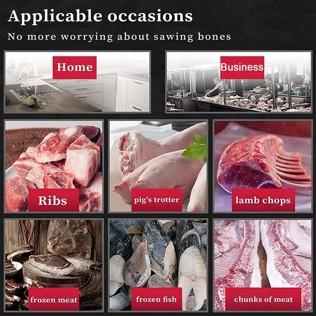 Powerful Reciprocating Saw 4800W Variable Speed Electric Corded Sabre Saw, Commercial Home Bone Meat Saw Butcher for Cutting Froze Meat, Bones