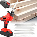 2025 New Cordless Reciprocating Bone Saw - Electric Bone Saw,with Battery and Charger, Battery Powered Electric Reciprocating Saw,Forlogging,Thin Wood and Soft Metal Wood