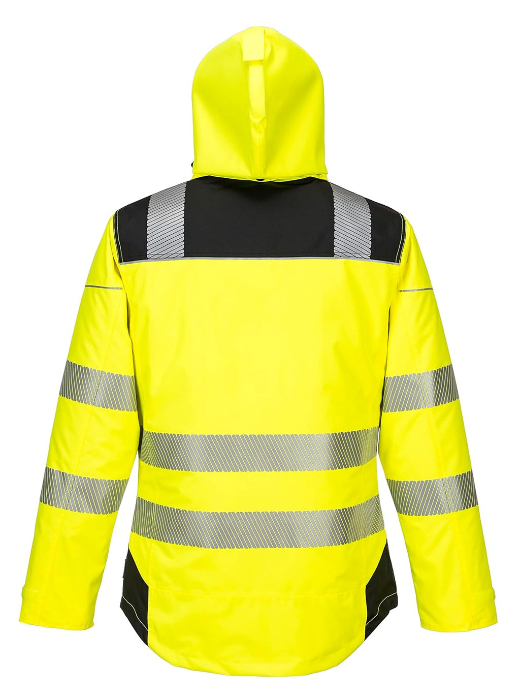 Portwest PW3 Hi-Vis Winter Jacket Work Safety Protective Reflective Waterproof Coat ANSI 3, 6XL
