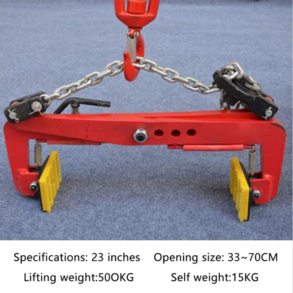 Lifting Clamps,Lifting Clamp Jaw Opening 4 Inch Vertical Plate Clamp for Lifting and Transporting Steel Plates and Structures, B3
