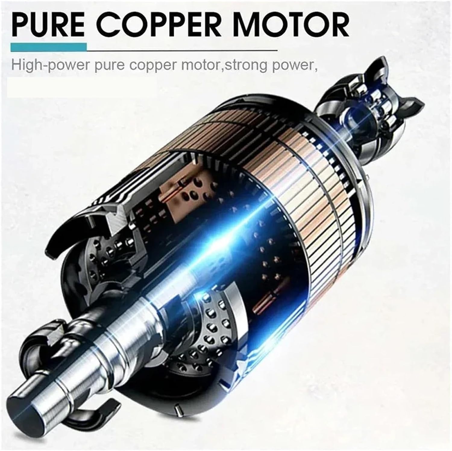 Reciprocating Saw, Cordless Reciprocating Saw for Wood and Metal Cutting with 4 Blades Compatible(1battery)