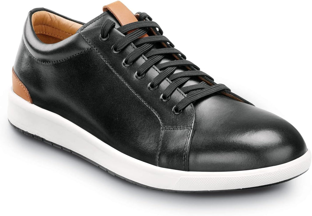 Florsheim Crossover Work, Men's, Black, Steel Toe, EH, MaxTrax Slip Resistant, Lace to Toe Oxford Work Shoe