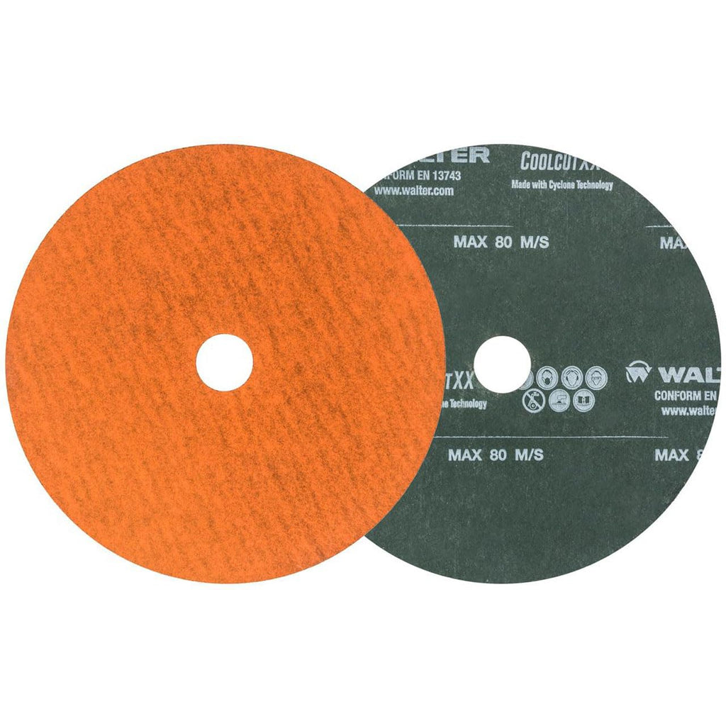 Walter 15X506B 5x7/8 COOLCUT XX Bulk Sanding Discs with Cyclone Technology 60 Grit, 50 Pack