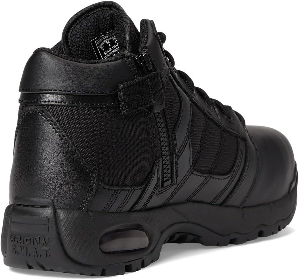 Original S.W.A.T. Metro 5' Side Zip Safety Toe