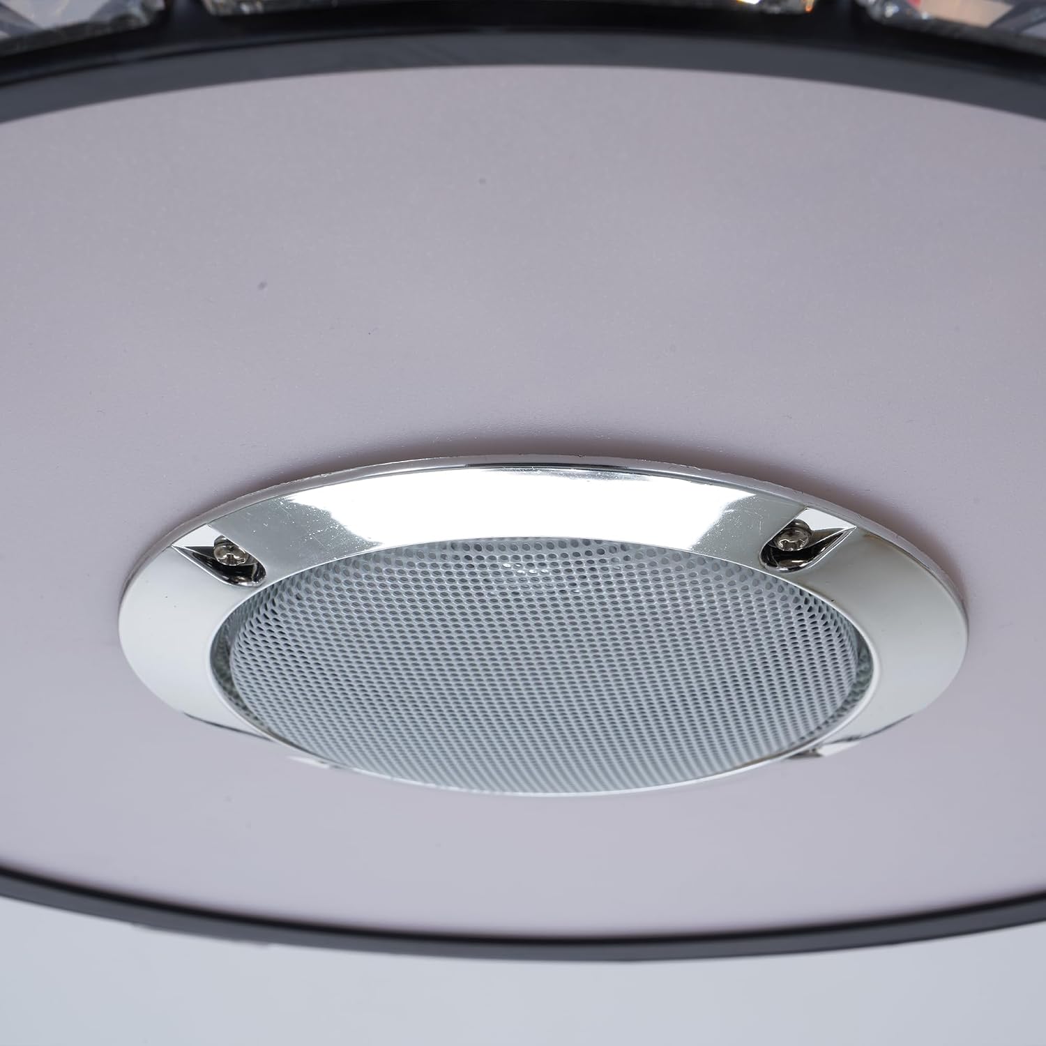 42' Bluetooth Chandelier Ceiling Fan with Light, Fandelier with Reversible Motor, Modern Retractable Ceiling Fan Light and Music Speaker RGB Color Change with Remote Control for Living Room/Bedroom