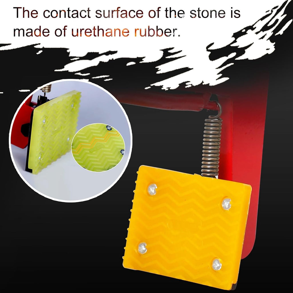 Stone Lifting Clamp Plate, Granite Chain Pliers Lifter Concrete Block, Adjustable Curb Clamps Jaw Opening 12cm-97cm (4 3/4'-38 1/4')(S)