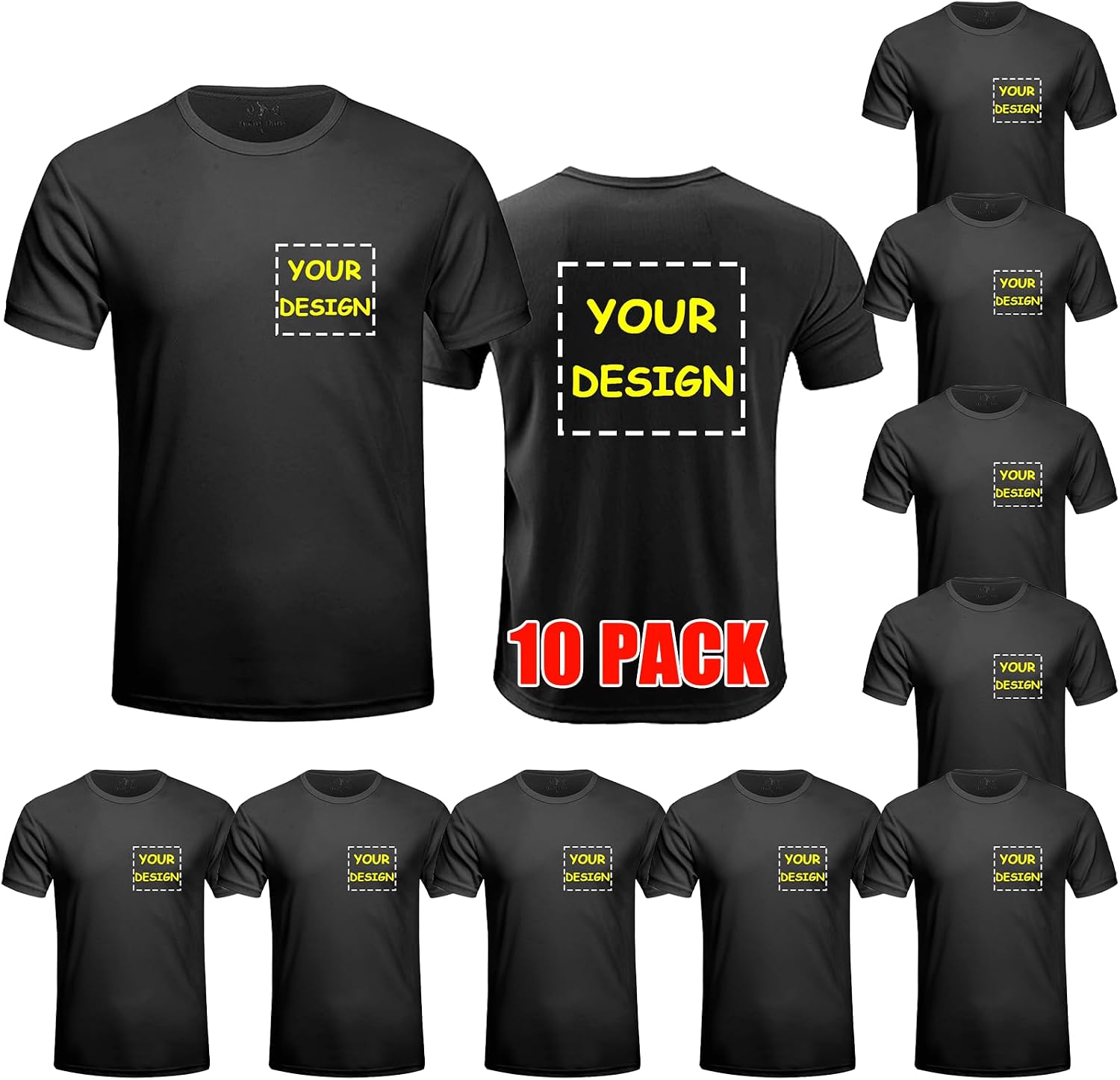 BeautyWill Custom Logo High Visibility Safety Shirts ANSI Class 3 Standard Personalized Reflective Shirts