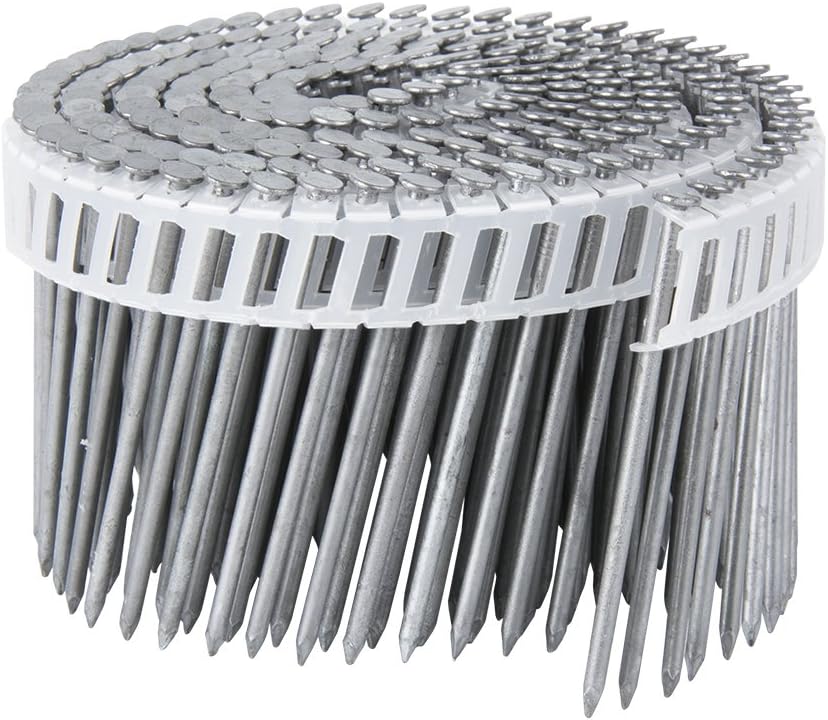 Metabo HPT 13389HPT Plastic Sheet Hot Dipped Galvanized Coil Fiber Cement Nails 2-1/2' x .092 SM | 4800 Count