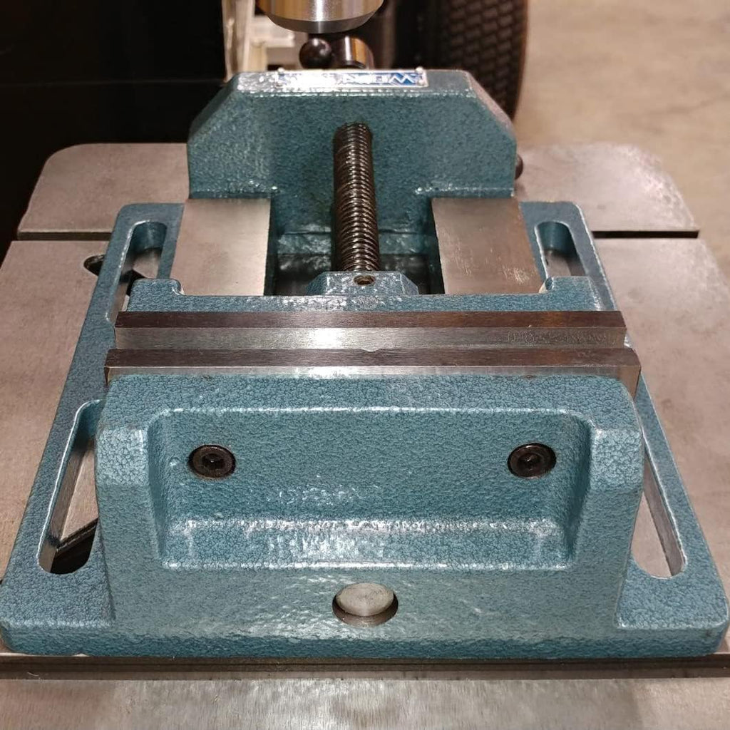 Wilton Low-Profile Drill Press Vise, 6' Jaw Width, 6' Jaw Opening, 2' Jaw Depth (Model LP6)