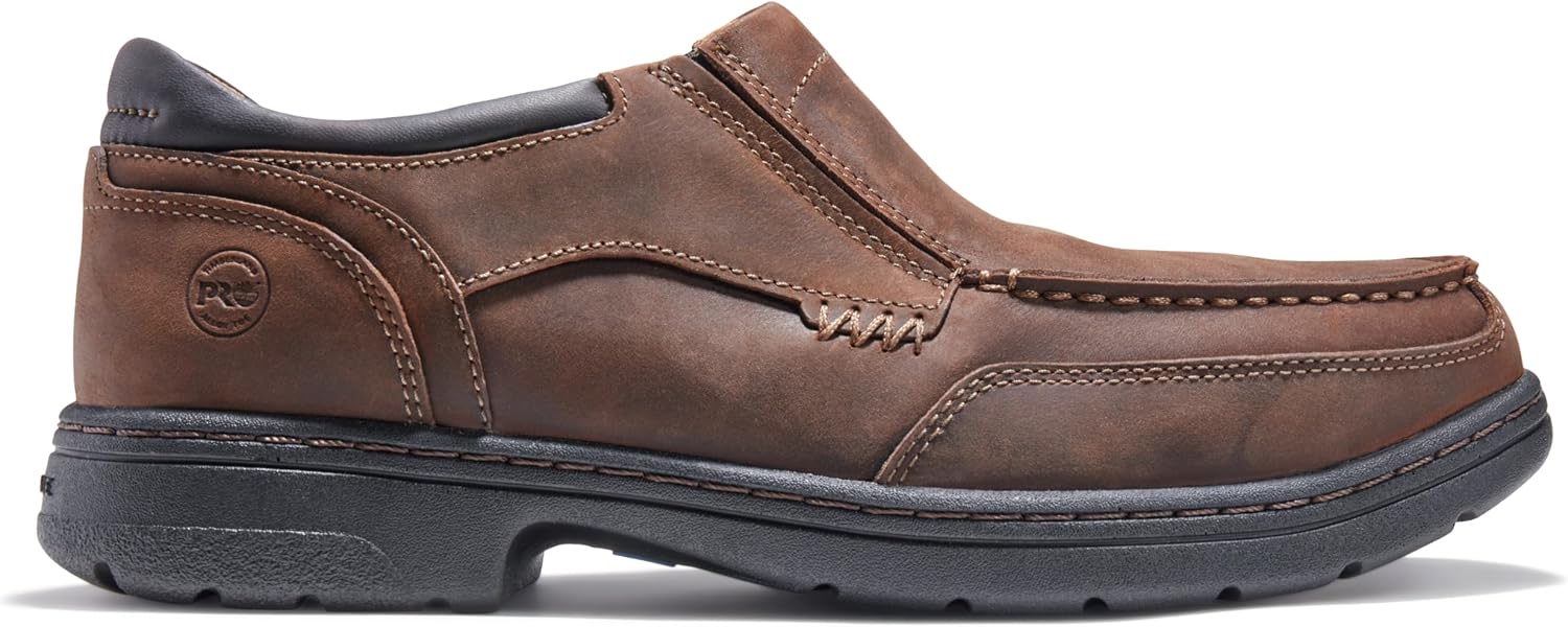 Timberland PRO Men's Branston Moc Toe Slip-On Work Shoe