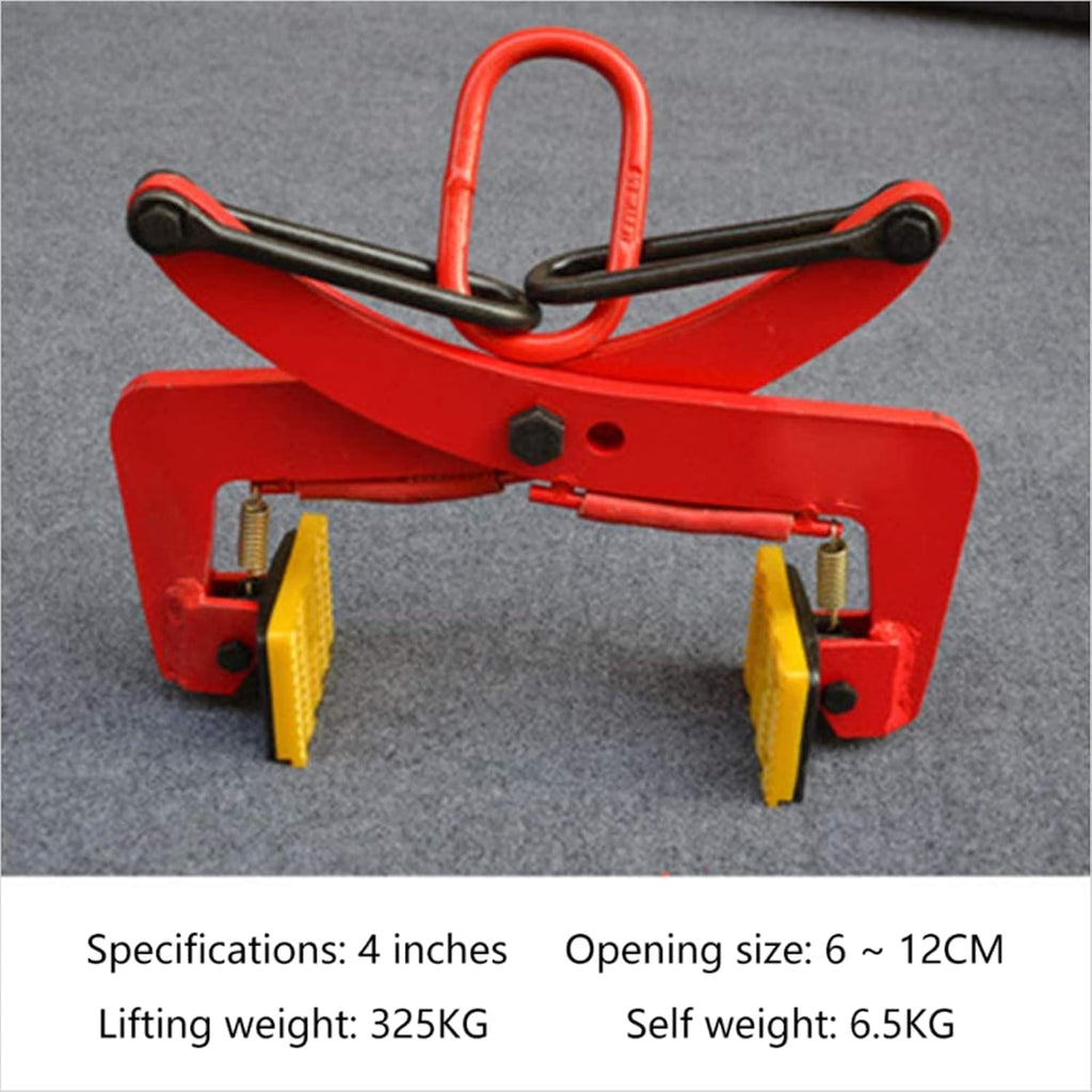 Lifting Clamps,Lifting Clamp Jaw Opening 4 Inch Vertical Plate Clamp for Lifting and Transporting Steel Plates and Structures(A1)