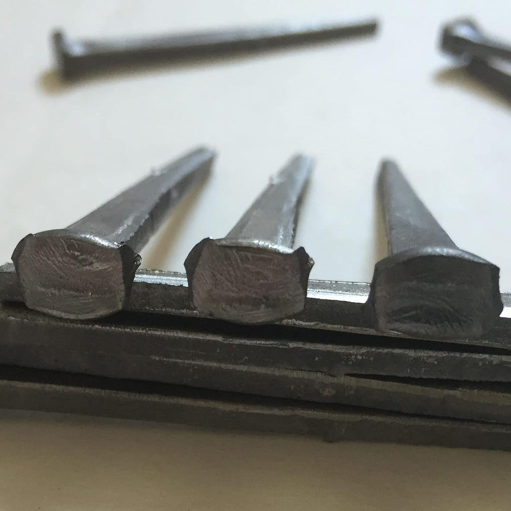 4'- SHEATHING NAILS - Antique rustic restoration SHEATHING accent nails for Wood Siding, face nailing Wood Flooring, shutters & furniture – Decorative clavos – Distinctive FLAT HEAD Nail