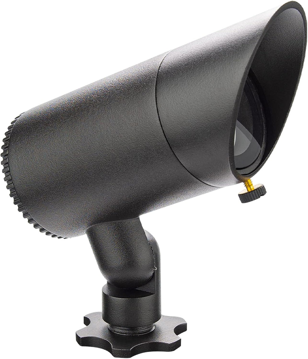WAC Landscape Lighting, LED 12V Basic Accent Light 6W with Adjustable Beam Angle 2700K in Black
