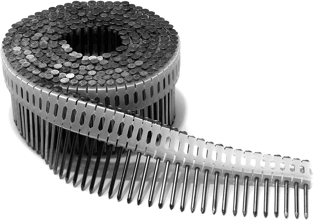 Spot Nails CPD5.5D092RG 0-Degree Plastic Insertion Ring Galvanized, 9000-Piece