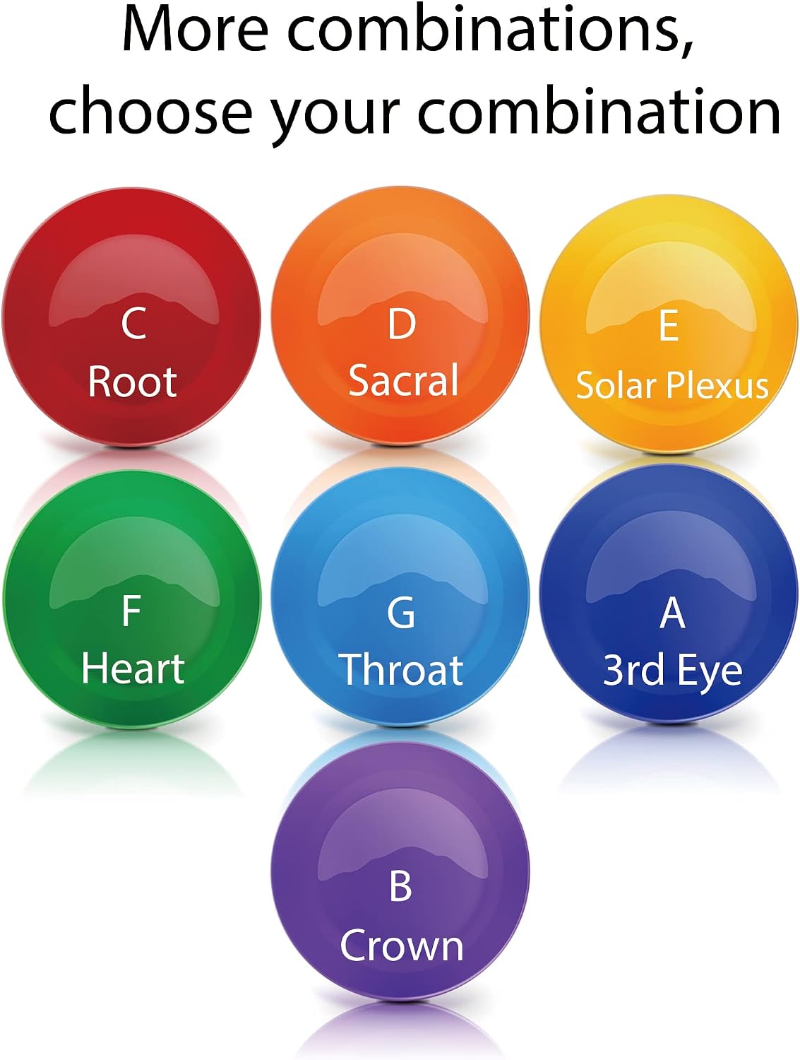 FMTY 10inch Crystal Singing Bowls set prefect pitch(±10HZ) Orange(Sacral)+ Blue(Throat) with Soft Carrying Bag Sound Bowls Chakra Bowl