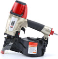 Pneumatic Coil Siding Nailer CN565B, 1-1/4' to 2-1/2' | 15 Gauge Siding Nail Gun. Quick jam release and tool-free depth adjustment for siding, fencing, sheathing & roof decking.