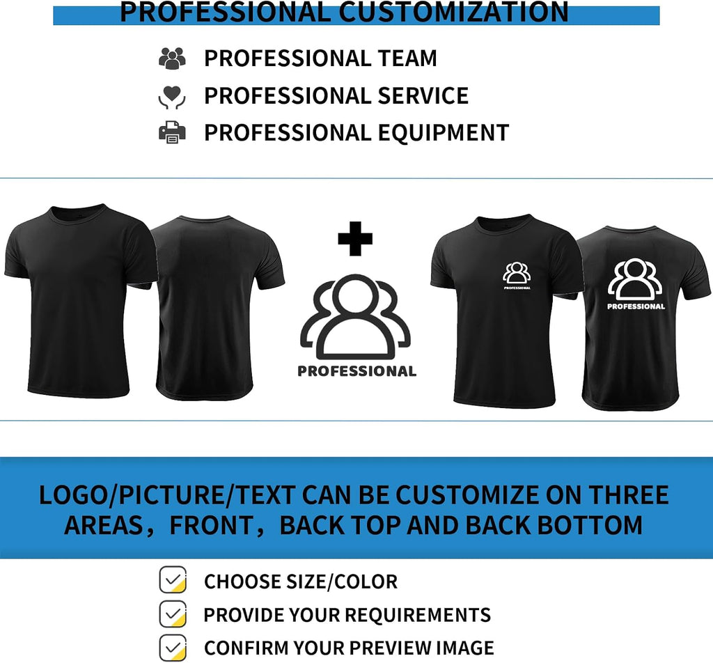BeautyWill Custom Logo High Visibility Safety Shirts ANSI Class 3 Standard Personalized Reflective Shirts