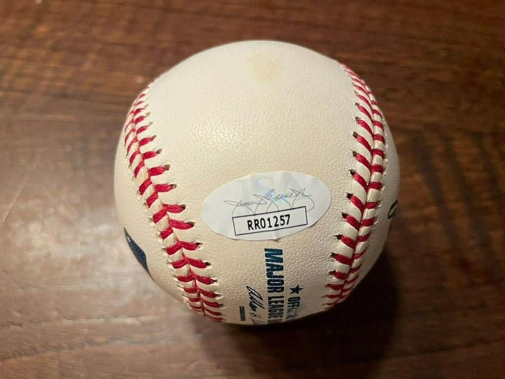 Frank Robinson Baltimore Orioles Cincinnati s 586 Hrs Signed Baseball Jsa - Autographed Baseballs