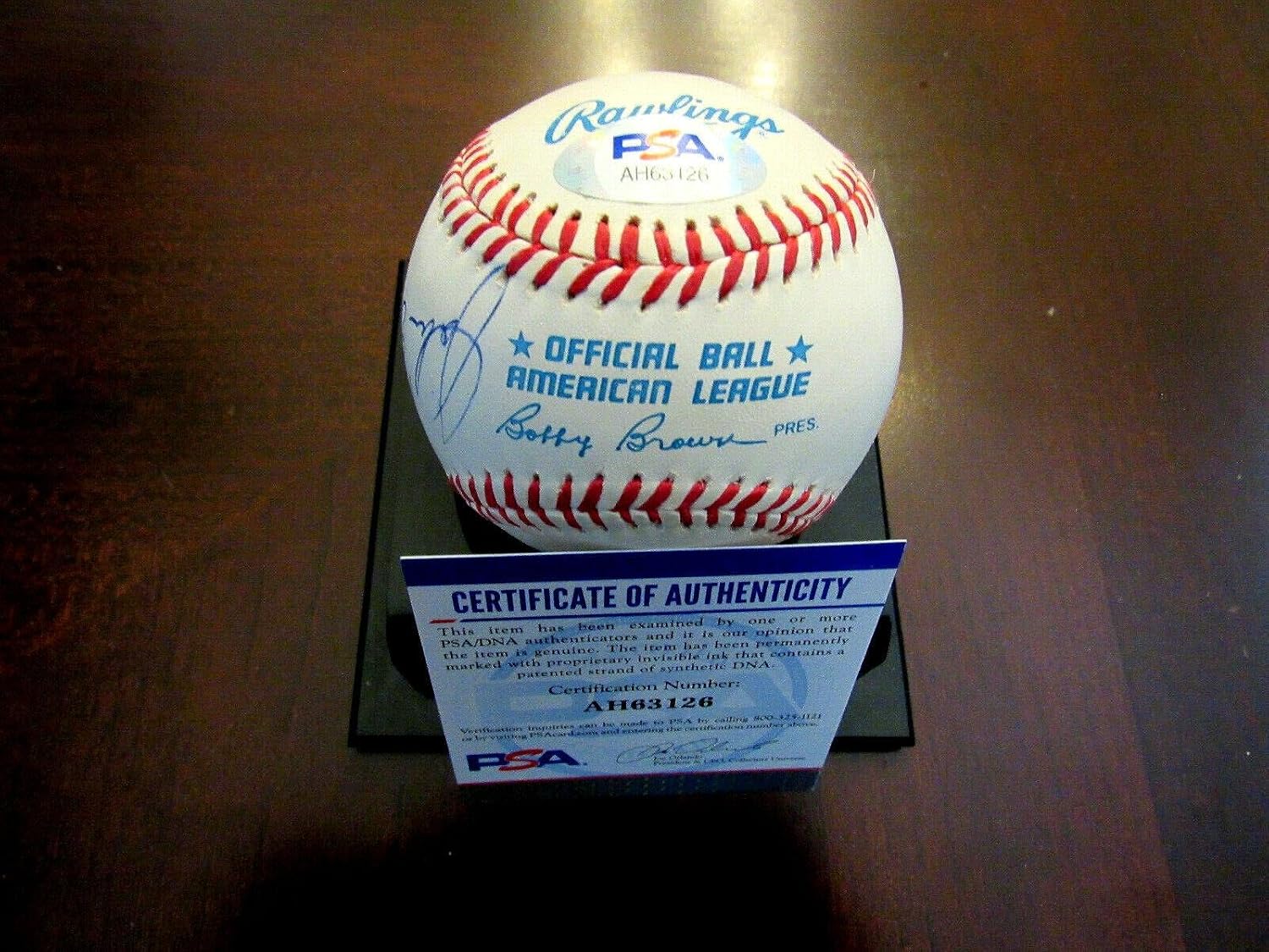 Boog Powell El Gordo Baltimore Orioles Mvp Signed Auto Vtg Oal Baseball Psa/dna - Autographed Baseballs