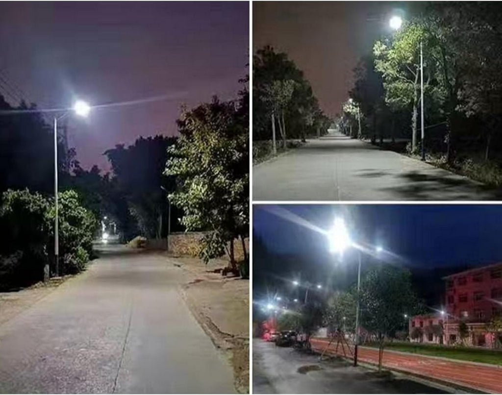 25W Outdoor Waterproof Spotlight, Dusk to Dawn LED Street Lamp with Remote Control Solar Patio Lights Waterproof for Yard, Gazebo