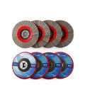 5 Inch × 7/8' Arbor Flap Disc Grinding Sanding Wheels,Diamond Abrasive Flap Disc for Granite Marble Glass Hard Material