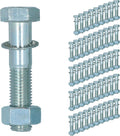 AB Tools M16 (16mm) x 75mm High Tensile Tow Bar Ball Fixing Bolts Washers + Nuts 50 Pack