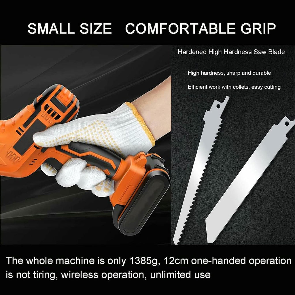 Bone Saw Machine, Electric Commercial Home Butchers Saw, Electric Reciprocating Saws,Hacksaw Handheld Cordless Tools for Cutting Meat/Bones