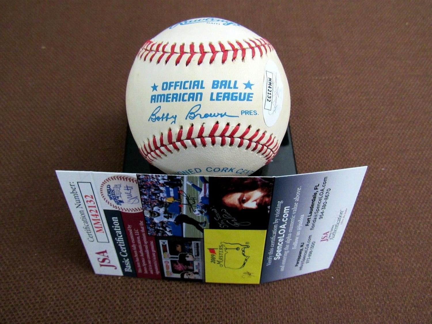 Luis Aparicio Chicago Sox Orioles Hof Signed Auto Vintage Oal Baseball Jsa - Autographed Baseballs