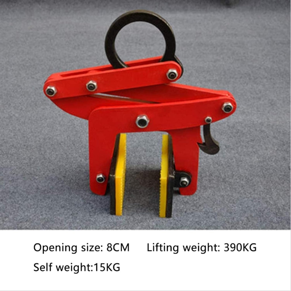 Lifting Clamps,Lifting Clamp Jaw Opening 4 Inch Vertical Plate Clamp for Lifting and Transporting Steel Plates and Structures (Size : C2)