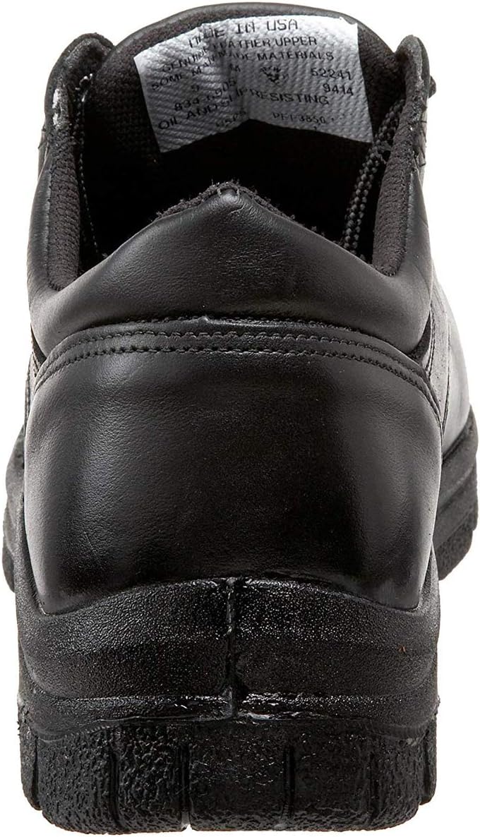 Thorogood Soft Streets Plain Toe Oxford Work Shoes for Men - Premium Leather with Comfort Insole and Slip-Resistant Outsole; Berry Compliant and Postal Certified