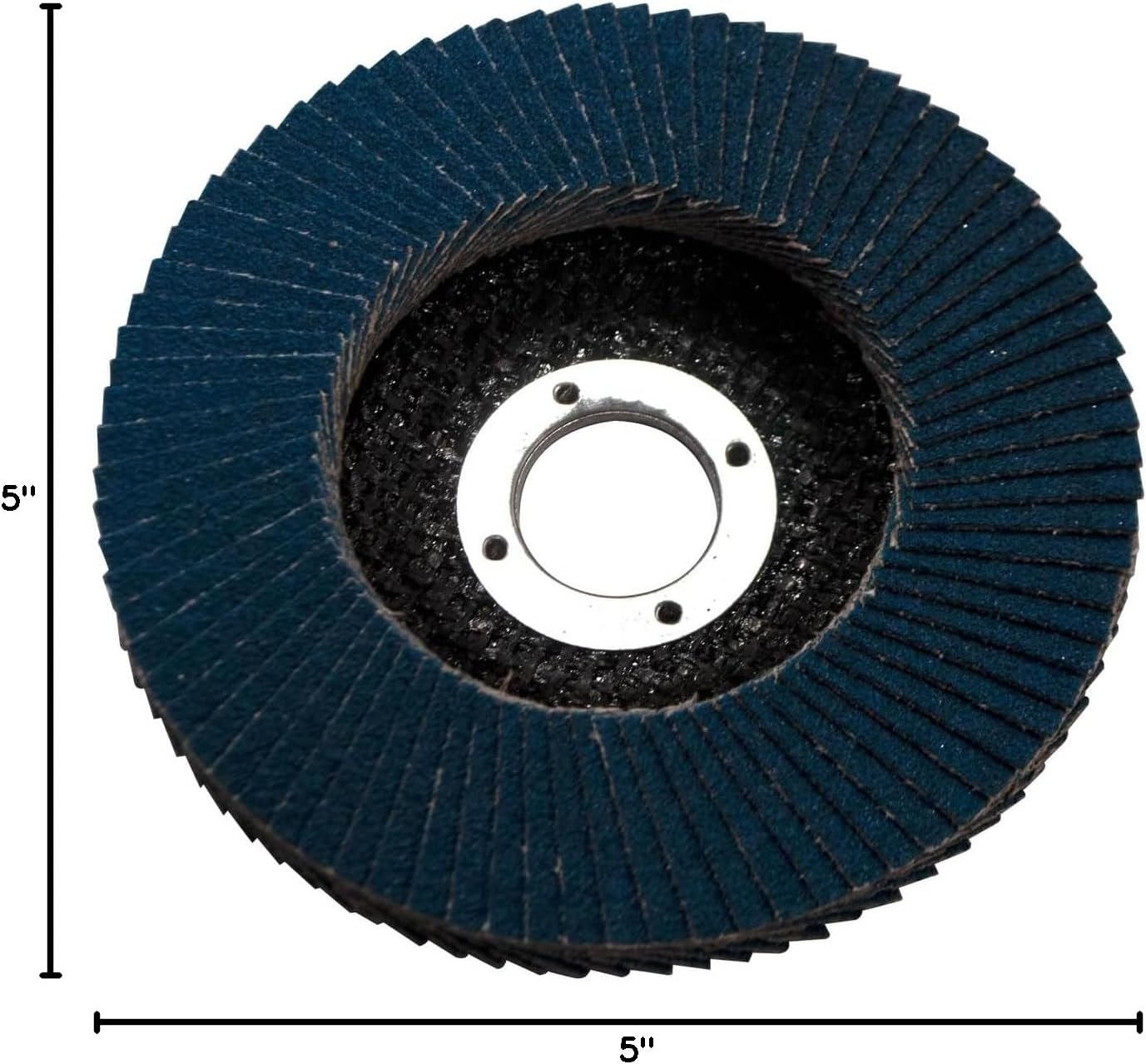 United Abrasives- SAIT 78029 Ovation Flap Disc, 5-Inch by 7/8-Inch, 80 Grit, 10-Pack